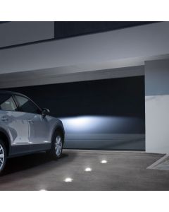 LED jordspot GU10 rund IP67 Ø108x140mm grå