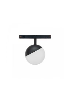 LED globelampe til skinne 5W CCT 48V Ø100 mm dæmpbar sort