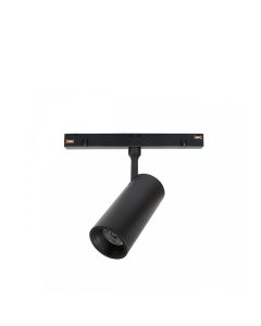 LED-skinnespotlight 10W CCT 48V dæmpbar sort
