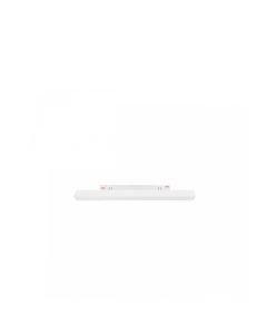 Aflang LED-skinnelampe 8W CCT 48V 304 mm Hvid