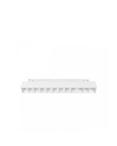 LED gitterlampe til skinne 12W CCT 48V 220 mm Hvid