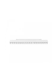 LED gitterlampe til skinne 17W CCT 48V 330 mm Hvid