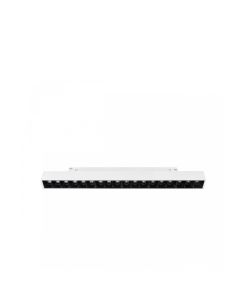 LED gitterlampe til skinne 17W CCT 48V 330 mm dæmpbar hvid