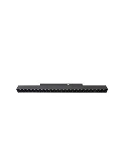 LED gitterlampe til skinne 18W K2700 48V 330 mm Sort