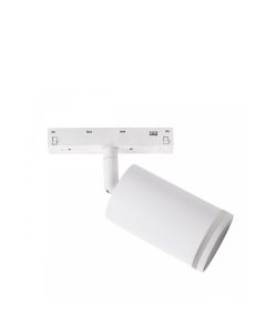 LED-skinnespotlight 7W K4000 48V Hvid