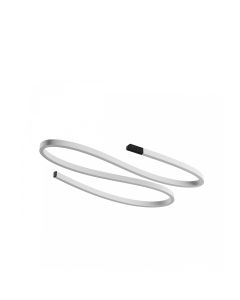 LED-lysstribe til smal skinne 12W K3000 48V 1026 mm Sort