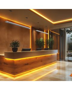 LED lineær armatur 20/30/40W CCT hvid