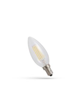 LED-filament kertepære E14 6W K1800 540 lm – Klar