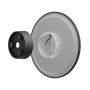 LED-væglampe Piatta rund 18W CCT 1800 lm IP44 Ø250 mm – Sort – billede 6