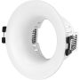 Indbygningsspot GU10 – rund – hvid – IP20 – Ø86×41 mm – uden lyskilde – billede 2