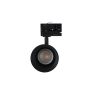 3-faset skinnespotlight GU10 sort – 80×140×180 mm – billede 5