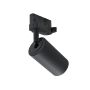 3-faset skinnespotlight GU10 sort – 57×101×169 mm – billede 3