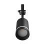 3-faset skinnespotlight GU10 sort – 60×101×169 mm – billede 4