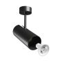 Påbygningsspot GU10 – sort – IP20 – 65×160×232 mm – uden lyskilde – billede 6