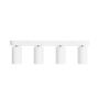 Påbygningsspot GU10 4 hoveder – hvid – IP20 – 480×70×135 mm – uden lyskilde – billede 2