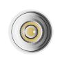 Påbygningsspot GU10 – rund – hvid – IP20 – 55×100 mm – uden lyskilde – billede 3
