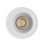 Påbygningsspot GU10 – rund – hvid – IP44 – 70×90 mm – uden lyskilde – billede 4