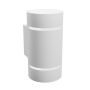 Væglampe G9 – rund – hvid – IP20 – 80×150 mm – uden lyskilde – billede 3
