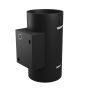 Væglampe G9 – rund – sort – IP20 – 80×150 mm – uden lyskilde – billede 5