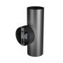 Væglampe GU10 2 hoveder – rund – sort – IP20 – 55×160×90 mm – uden lyskilde – billede 5