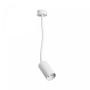 GU10-vægspot med fleksibel arm 410 mm – IP20 – hvid