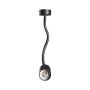 GU10-vægspot med fleksibel arm 410 mm – IP20 – sort – billede 4