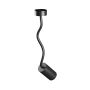 GU10-vægspot med fleksibel arm 410 mm – IP20 – sort – billede 5