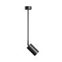 GU10-vægspot med lang arm 450 mm – IP20 – sort – billede 2