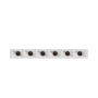LED-gitterlampe til smal skinne 6W K3000 48V 100 mm Hvid – billede 3