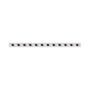 LED gitterlampe til smal skinne 12W K3000 48V 196 mm Hvid – billede 3