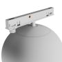 LED globelampe til smal skinne 7W K3000 48V Ø100 mm Hvid – billede 5