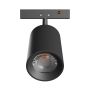 LED-skinnespotlight til smal skinne 5W K3000 48V Sort – billede 2