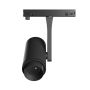 LED-skinnespotlight med justerbar lyskegle til smal skinne 7W K3000 48V Sort – billede 2