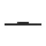 Aflang LED-skinnearmatur til smal skinne 10W K3000 48V 300 mm Sort – billede 2