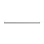 Aflang LED-skinnearmatur til smal skinne 10W K3000 48V 300 mm Sort – billede 3