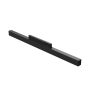 Aflang LED-skinnearmatur til smal skinne 10W K3000 48V 300 mm Sort – billede 4