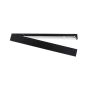 LED Armatur 60cm Sort G13 til T8 LED-rør IP20 – billede 3