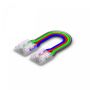 Strip-til-strip-stik med kabel til COB RGB LED-strip – 10 mm