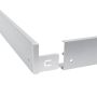 LED-panel overflademonteringsramme 620x620x43 hvid – billede 2