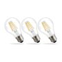 LED E27 A60 filamentpære 3-pack 7W K2700 770lm