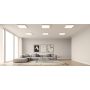 LED-panel overflademonteringsramme 620x620x58 hvid – billede 9