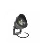 LED havespotlight 24W K4000 sort 24V IP65 25°
