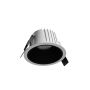 LED indbygget spotlight Ø9,7 cm 10W K4000 95 lm/W IP44 hvid