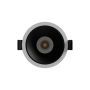 LED indbygget spotlight Ø9,7 cm 10W K4000 95 lm/W IP44 hvid – billede 5
