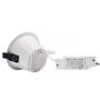 LED Indbygget Spotlight Ø13,9 cm 6-20W K4000 IP44 Hvid – billede 7