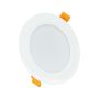 Rundt LED indbygget panel Ø11,8 cm 8W K6000 91 lm/W IP54 – billede 3