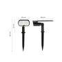 Solcelledrevet LED-havelampe CCT 200 lumen IP65 med fjernbetjening – billede 3
