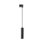 Pendel GU10 til 3-faset skinne Ø55 mm med 1 m kabel – Sort