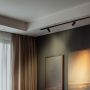 3-faset skinnespotlight GU10 sort – 65×160×232 mm – billede 2