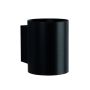Væglampe G9 – cylinder – sort – IP20 – 101×81×100 mm – uden lyskilde